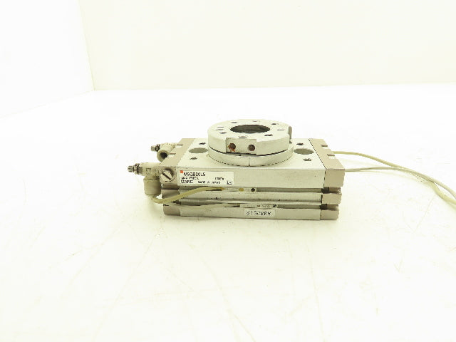 SMC MSQB20L5 Pneumatic Rotary Actuator Table Air Cylinder 190° Rotation