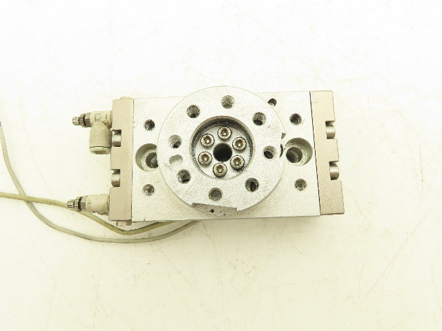 SMC MSQB20L5 Pneumatic Rotary Actuator Table Air Cylinder 190° Rotation
