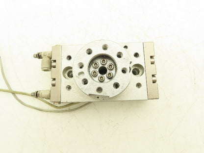 SMC MSQB20L5 Pneumatic Rotary Actuator Table Air Cylinder 190° Rotation