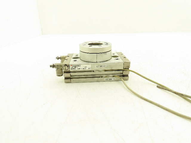 SMC MSQA20L3 Pneumatic Rotary Actuator Table Air Cylinder 190° Rotation