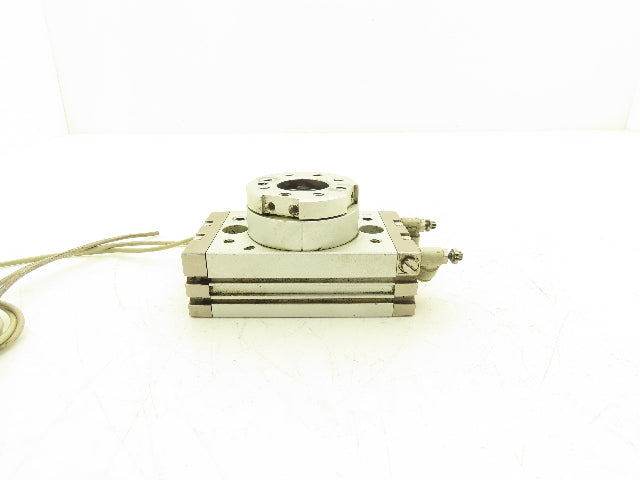 SMC MSQA20L3 Pneumatic Rotary Actuator Table Air Cylinder 190° Rotation