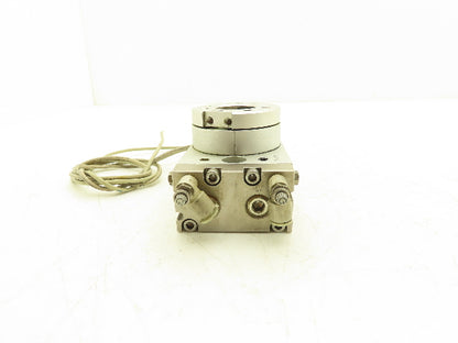 SMC MSQA20L3 Pneumatic Rotary Actuator Table Air Cylinder 190° Rotation
