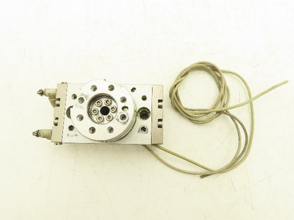 SMC MSQA20L3 Pneumatic Rotary Actuator Table Air Cylinder 190° Rotation
