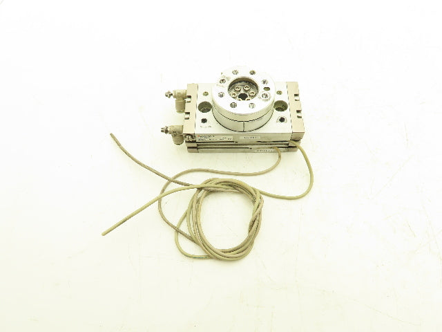 SMC MSQA20L3 Pneumatic Rotary Actuator Table Air Cylinder 190° Rotation