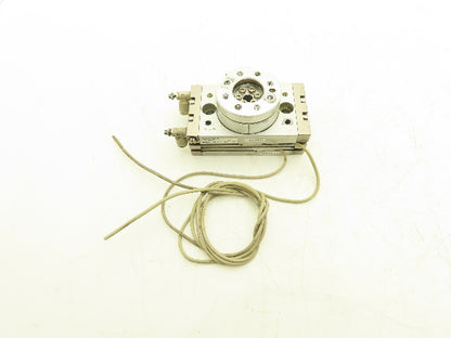 SMC MSQA20L3 Pneumatic Rotary Actuator Table Air Cylinder 190° Rotation