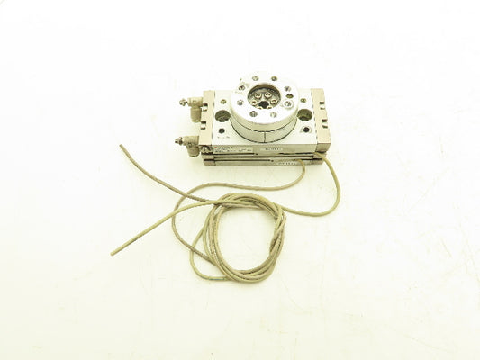 SMC MSQA20L3 Pneumatic Rotary Actuator Table Air Cylinder 190° Rotation