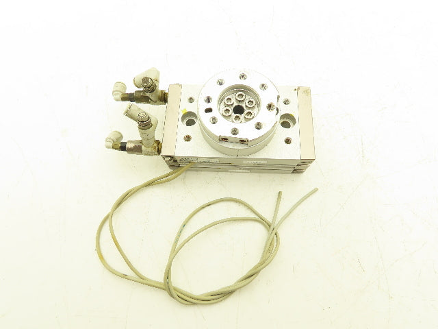 SMC MSQA30H3 Pneumatic Rotary Actuator Table Air Cylinder 180° Rotation
