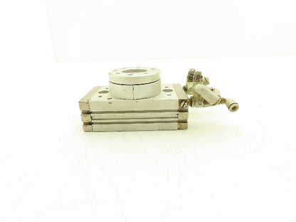 SMC MSQA30H3 Pneumatic Rotary Actuator Table Air Cylinder 180° Rotation