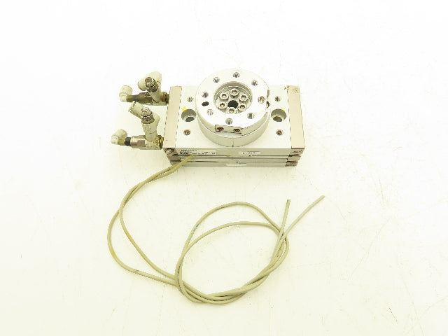 SMC MSQA30H3 Pneumatic Rotary Actuator Table Air Cylinder 180° Rotation