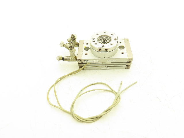 SMC MSQA30H3 Pneumatic Rotary Actuator Table Air Cylinder 180° Rotation