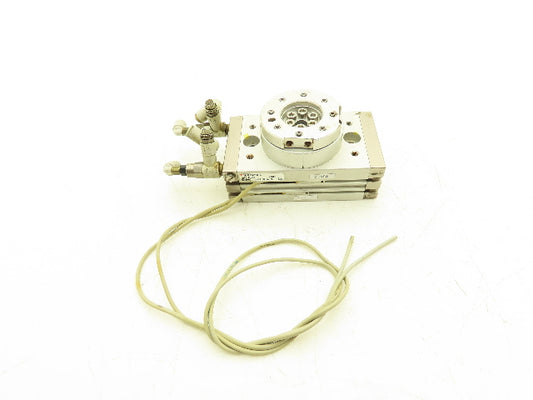 SMC MSQA30H3 Pneumatic Rotary Actuator Table Air Cylinder 180° Rotation