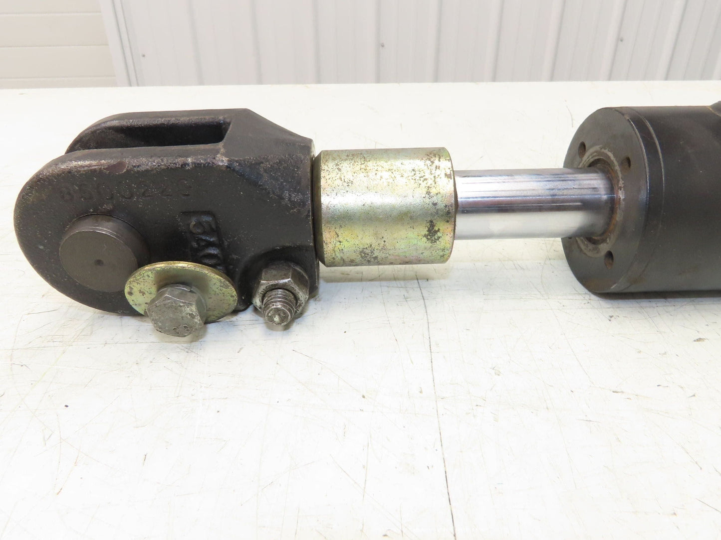 Hyster 8602003 Tilt Cylinder From E30Z Forklift 1.5" Bore ~4" Stroke
