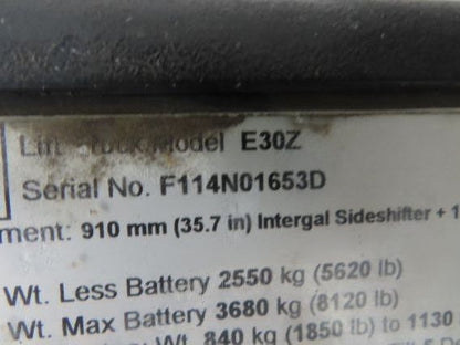 Hyster 8602003 Tilt Cylinder From E30Z Forklift 1.5" Bore ~4" Stroke