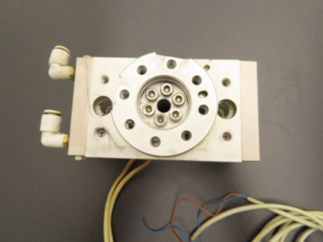 SMC MSQB30L3 Pneumatic Rotary Actuator Table Air Cylinder 180° Rotation