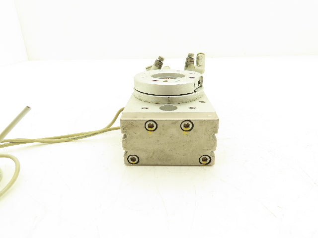 SMC MSQB30L2 Pneumatic Rotary Actuator Table Air Cylinder 180° Rotation