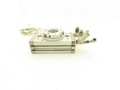 SMC MSQB30L2 Pneumatic Rotary Actuator Table Air Cylinder 180° Rotation