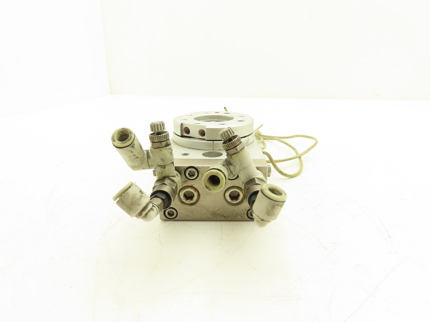 SMC MSQB30L2 Pneumatic Rotary Actuator Table Air Cylinder 180° Rotation