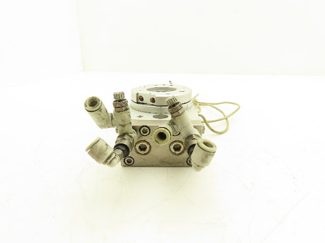 SMC MSQB30L2 Pneumatic Rotary Actuator Table Air Cylinder 180° Rotation