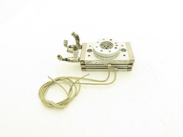 SMC MSQB30L2 Pneumatic Rotary Actuator Table Air Cylinder 180° Rotation