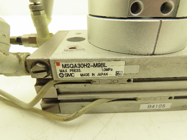 SMC MSQA30H2-M9BL Pneumatic Rotary Actuator Table Air Cylinder 180° Rotation