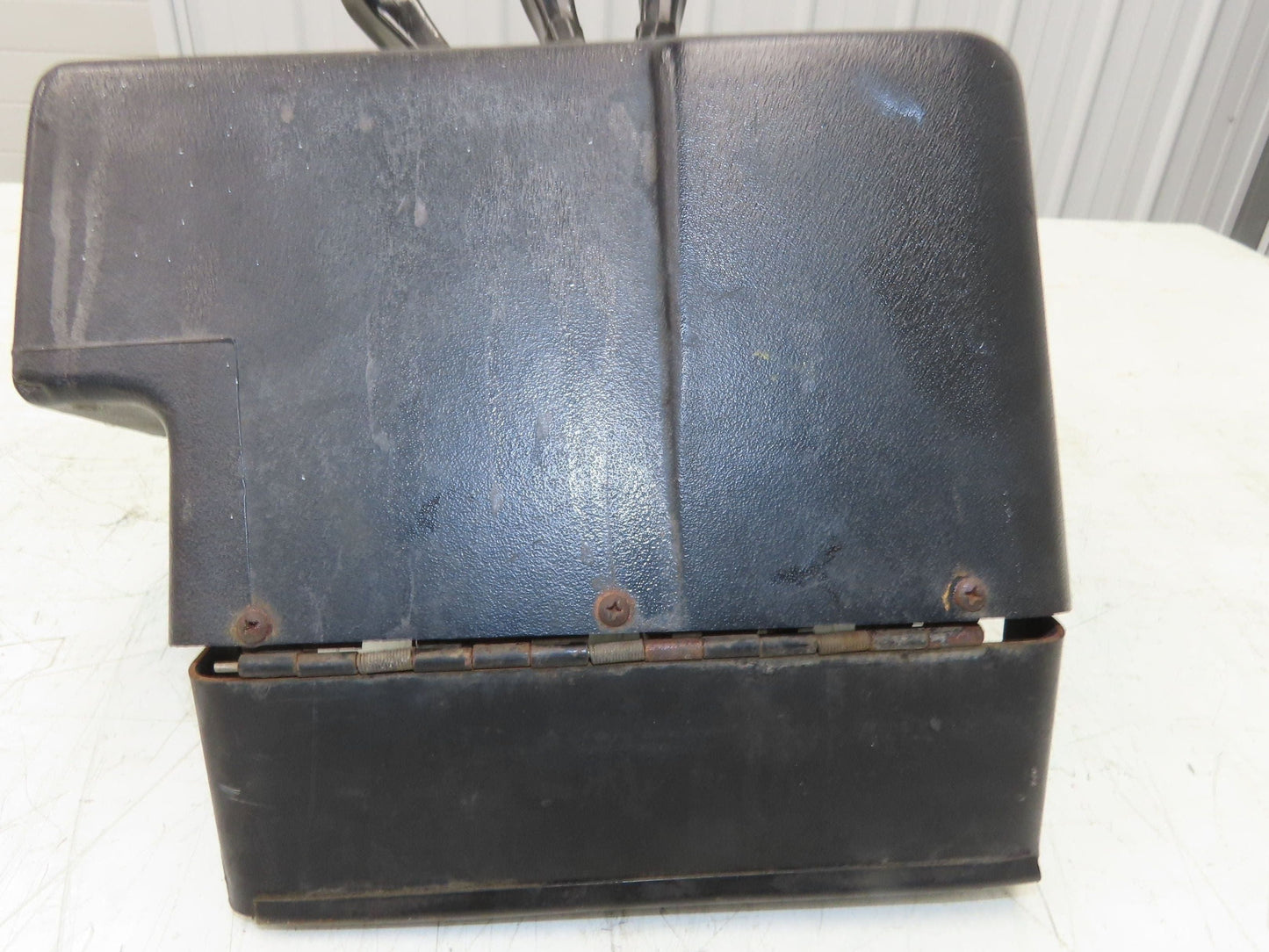 Hyster E30Z Forklift Sideshift 3 Lever Controls And Model Label