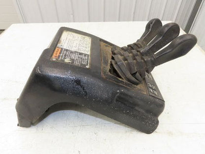 Hyster E30Z Forklift Sideshift 3 Lever Controls And Model Label