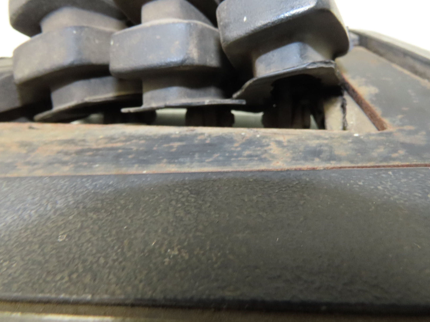 Hyster E30Z Forklift Sideshift 3 Lever Controls And Model Label