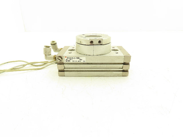 SMC MSQA30L5-M9BL Pneumatic Rotary Actuator Table Air Cylinder 180° Rotation