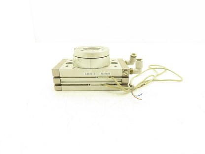SMC MSQA30L5-M9BL Pneumatic Rotary Actuator Table Air Cylinder 180° Rotation