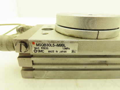 SMC MSQA30L5-M9BL Pneumatic Rotary Actuator Table Air Cylinder 180° Rotation