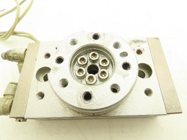 SMC MSQA30L5-M9BL Pneumatic Rotary Actuator Table Air Cylinder 180° Rotation