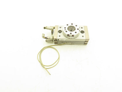 SMC MSQB50H5 Pneumatic Rotary Actuator Table Air Cylinder 180° Rotation