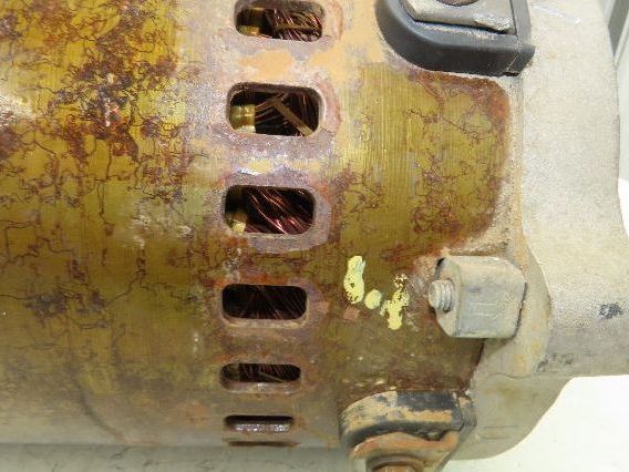 Danaher Motion TSW 160/4-225 DC Motor From Hyster E30Z Forklift 36/48V