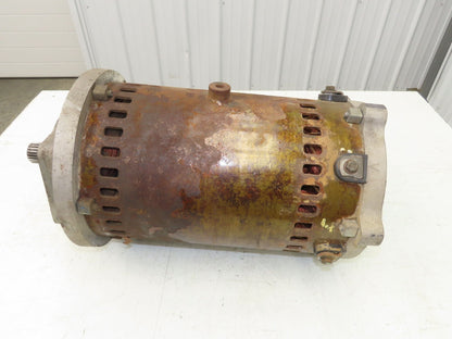 Danaher Motion TSW 160/4-225 DC Motor From Hyster E30Z Forklift 36/48V