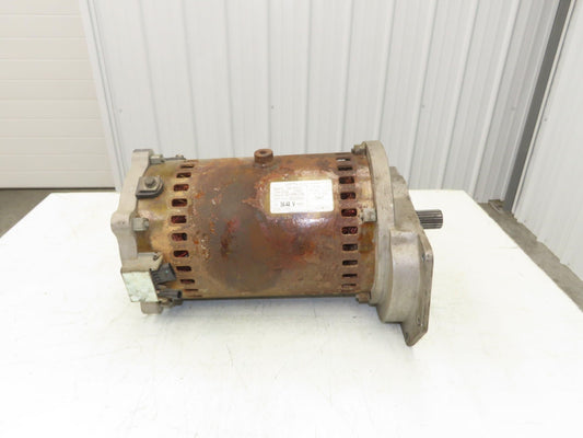 Danaher Motion TSW 160/4-225 DC Motor From Hyster E30Z Forklift 36/48V