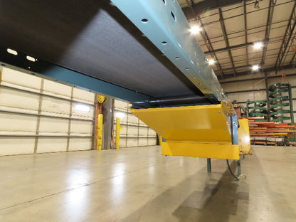 Hytrol 18"x 79' Slider Bed Conveyor 16" Belt 2Hp 230/460V Center Drive 65 FPM