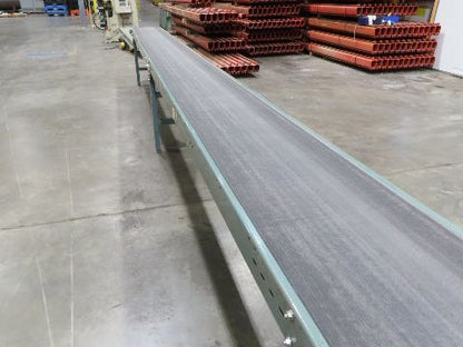 Hytrol 18"x 79' Slider Bed Conveyor 16" Belt 2Hp 230/460V Center Drive 65 FPM