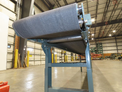 Hytrol 18"x 79' Slider Bed Conveyor 16" Belt 2Hp 230/460V Center Drive 65 FPM