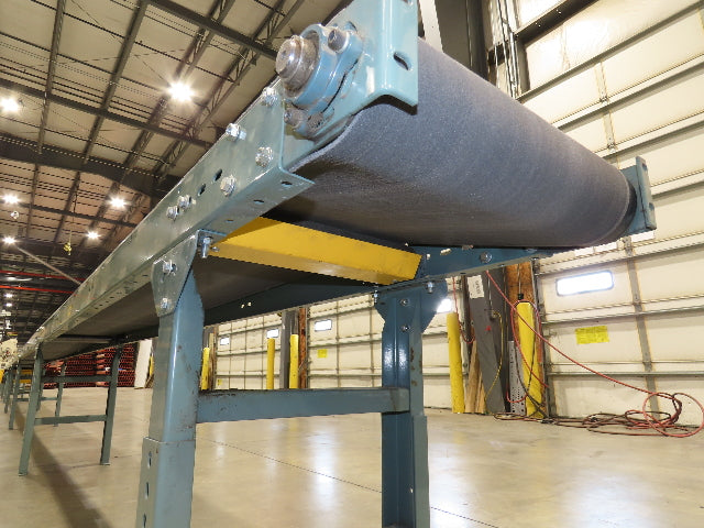 Hytrol 18"x 79' Slider Bed Conveyor 16" Belt 2Hp 230/460V Center Drive 65 FPM