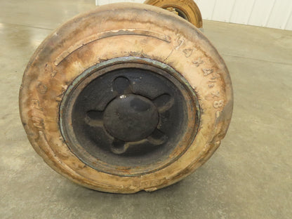 Hyster E30Z Forklift Dual-Wheel Steer Axle Assembly