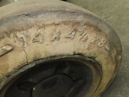 Hyster E30Z Forklift Dual-Wheel Steer Axle Assembly