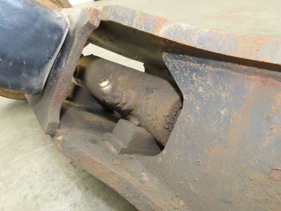 Hyster E30Z Forklift Dual-Wheel Steer Axle Assembly