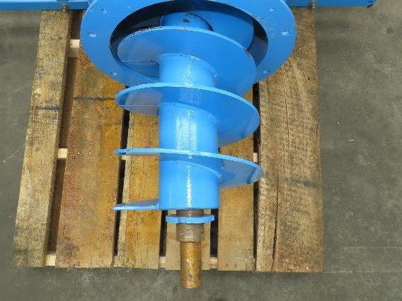 Motovario Mixing Hopper 5-1/2Hp Motor 460V 10" Auger 97 RPM
