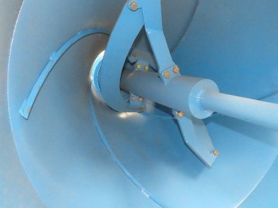 Motovario Mixing Hopper 5-1/2Hp Motor 460V 10" Auger 97 RPM