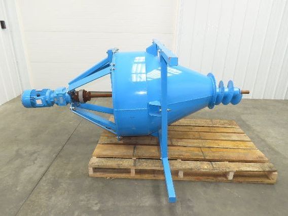 Motovario Mixing Hopper 5-1/2Hp Motor 460V 10" Auger 97 RPM