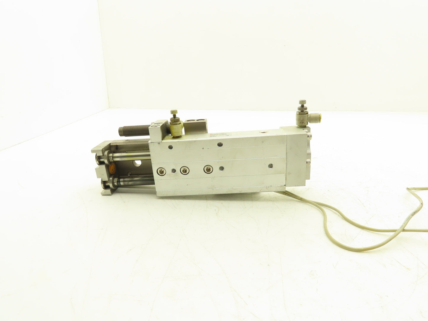 SMC MXQ20L-75BSR Pneumatic Air Slide Table End Lock Cylinder 20mm x 75mm Stroke