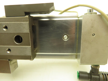 SMC MXQ20L-75BSR Pneumatic Air Slide Table End Lock Cylinder 20mm x 75mm Stroke