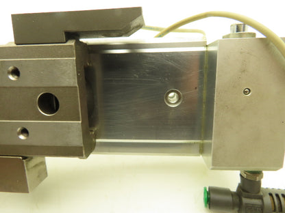 SMC MXQ20L-75BSR Pneumatic Air Slide Table End Lock Cylinder 20mm x 75mm Stroke