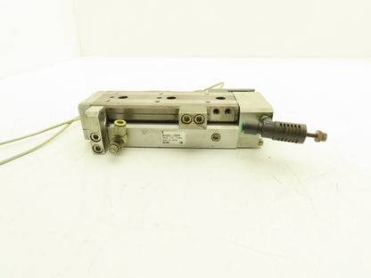 SMC MXQ20L-75BSR Pneumatic Air Slide Table End Lock Cylinder 20mm x 75mm Stroke