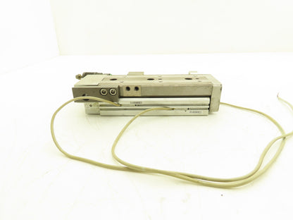 SMC MXQ20L-75BSR Pneumatic Air Slide Table End Lock Cylinder 20mm x 75mm Stroke